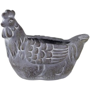 Clayre & Eef 6TE0488 Pot de fleurs Poulet 29x17x23 cm...