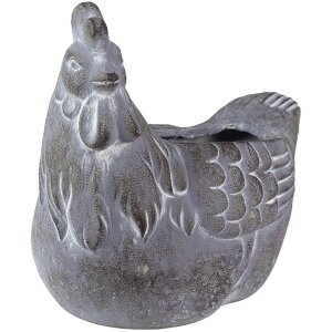 Clayre & Eef 6TE0488 Pot de fleurs Poulet 29x17x23 cm...