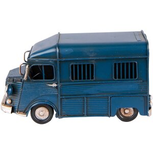 Clayre & Eef 6Y4958 Modèle bus 16x7x9 cm bleu