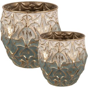 Clayre & Eef 6Y5364 Pot de fleurs (set de 2...