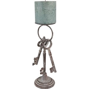 Clayre & Eef 6Y5423 Chandelier 13x11x33 cm Gris