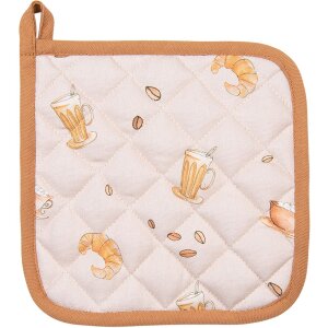 Clayre & Eef YFB45 Manique 20x20 cm Beige