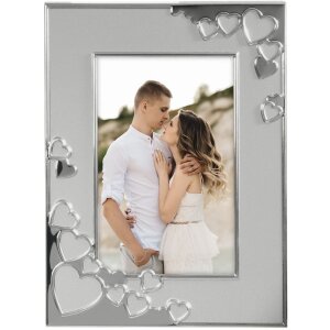 Hama Cadre photo aluminium Valentine 10x15 cm argenté