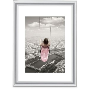 Hama cadre plastique Swing 20x30 cm argenté