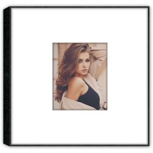 Cadre photo ZEP Shelby noir 20x25 cm (48,5x48,5 cm)