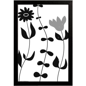 Walther cadre en bois Liv Monstera 20x30 cm noir