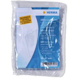 HERMA 1325 Pochettes pour cartes didentité 58x87...