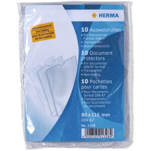 HERMA 1328 Pochettes didentité 80x115 mm Documents...