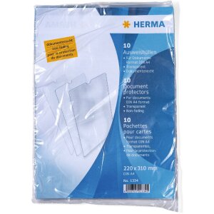 HERMA 1334 Pochettes pour cartes didentité 220x310...