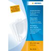 HERMA 5018 Pochettes pour cartes didentité 85x125 mm pour de nombreux documents