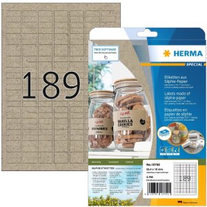 HERMA 10750 Étiquettes en papier silphie A4...