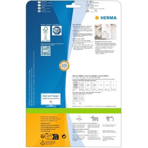 HERMA 10790 PREMIUM Étiquettes coeur A4, Ø...