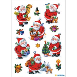 HERMA 15502 Autocollants décoratifs Motifs de Noël Set multicolore