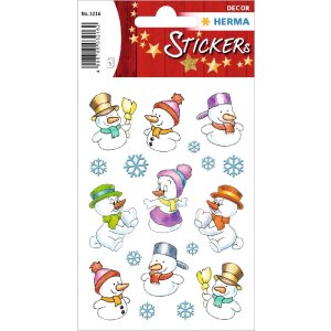 HERMA 15502 Autocollants décoratifs Motifs de Noël Set multicolore