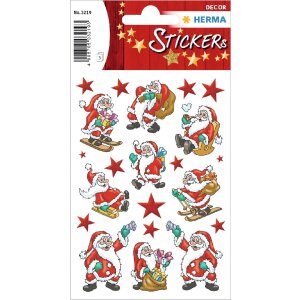 HERMA 15502 Autocollants décoratifs Motifs de Noël Set multicolore