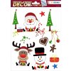 HERMA 15548 Set décorations de fenêtre Noël motifs enfants 25 pièces