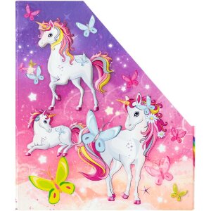 HERMA 19715 Porte-revues A4 Carton Design Licorne Trou de poignée