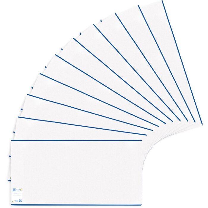 HERMA 20235 lot de 10 protège-livres HERMÄX 270x540 mm transparent