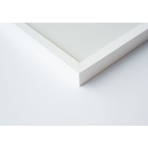 Cadre interchangeable en bois Nielsen Quadrum 50x50 cm blanc opaque