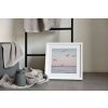 Cadre interchangeable en bois Nielsen Quadrum 50x50 cm blanc opaque