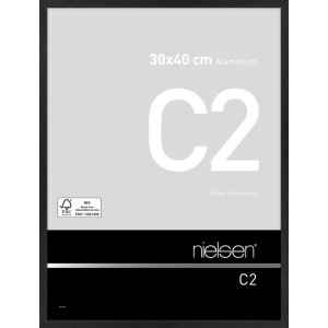 Cadre photo en aluminium Nielsen C2 structure noir mat...