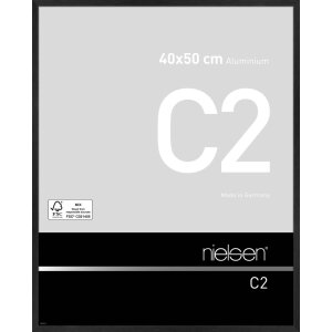 Cadre photo en aluminium Nielsen C2 structure noir mat...