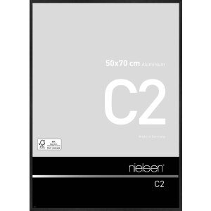 Cadre photo en aluminium Nielsen C2 structure noir mat...