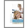 Cadre photo en aluminium Nielsen C2 structure gris mat 59,4x84,1 cm verre acrylique