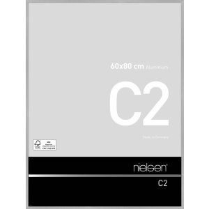 Cadre photo en aluminium Nielsen C2 structure argent mat...