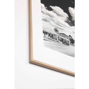 Cadre interchangeable en bois Nielsen Quadrum 24x30 cm blanc opaque