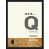 Cadre interchangeable en bois Nielsen Quadrum 30x40 cm noir corbeau