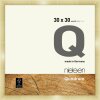 Cadre interchangeable en bois Nielsen Quadrum 30x30 cm or