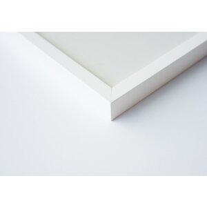 Cadre interchangeable en bois Nielsen Quadrum 59,4x84,1 cm blanc opaque