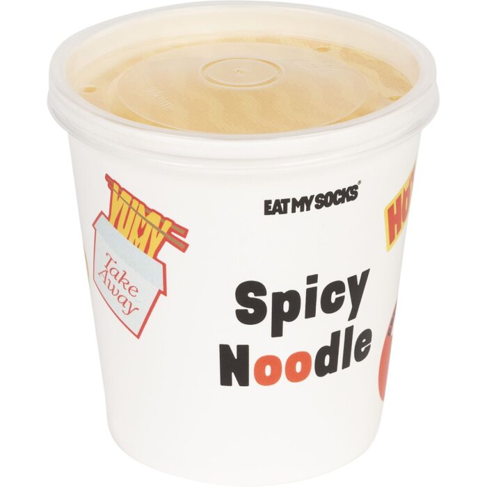 EatMySocks paquet de deux chaussettes Crew Spicy Noodles