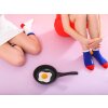 EatMySocks paquet de deux chaussettes Fried Egg