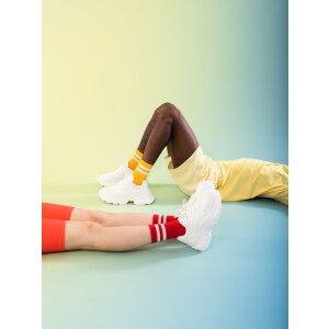 EatMySocks paquet de deux chaussettes Crew Ketchup & Mustard