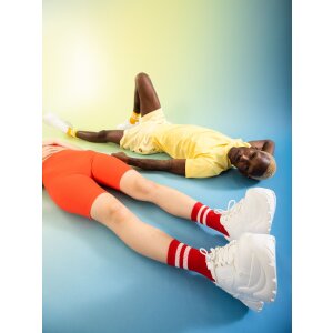 EatMySocks paquet de deux chaussettes Crew Ketchup & Mustard