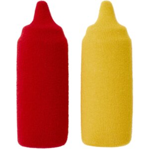 EatMySocks paquet de deux chaussettes Crew Ketchup & Mustard