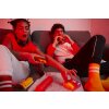 EatMySocks paquet de deux chaussettes Crew Ketchup & Mustard