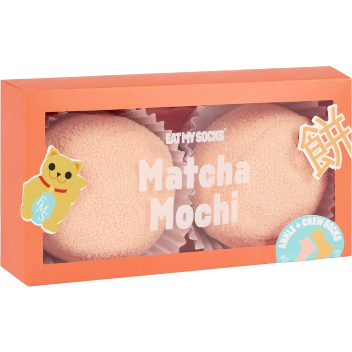 EatMySocks paquet double de chaussettes courtes et longues Mochi Mango