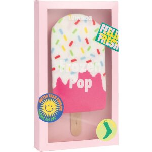 EatMySocks Crew Chaussettes Frozen Pop Strawberry