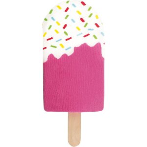 EatMySocks Crew Chaussettes Frozen Pop Strawberry