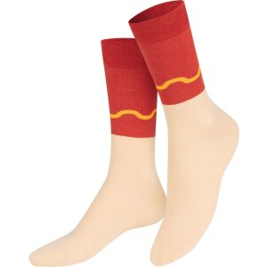 EatMySocks Chaussettes longues Hot Dog