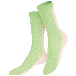 EatMySocks Chaussettes longues Dolce Gelato Pink Green...