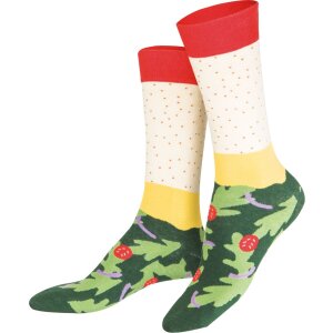 EatMySocks Chaussettes longues Pizza Vegan