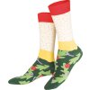 EatMySocks Chaussettes longues Pizza Vegan