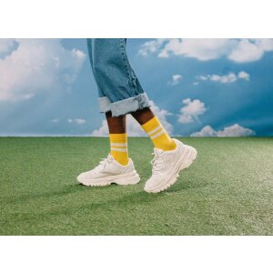 EatMySocks Crew Chaussettes Soft Gruyère