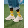 EatMySocks Crew Chaussettes Soft Gruyère