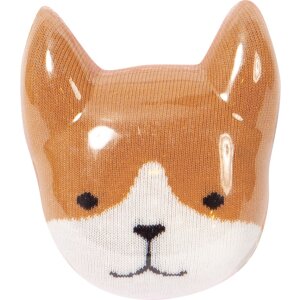 EatMySocks Chaussettes longues Cute Puppy Brown