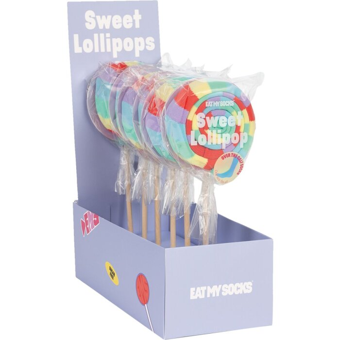 EatMySocks Chaussettes longues Sweet Lollipop Chaussettes sucettes arc-en-ciel